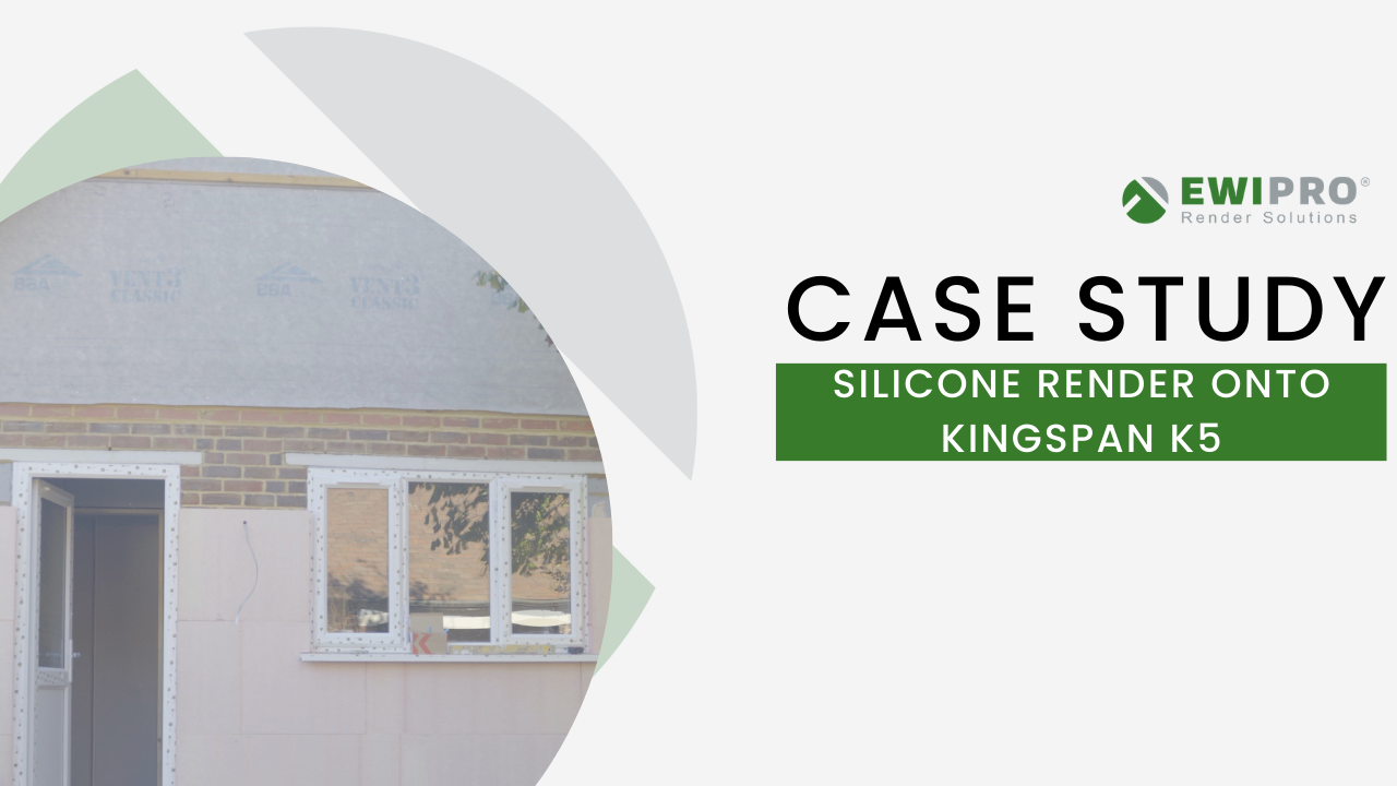 Case Study - Silicone Render onto Kingspan K5