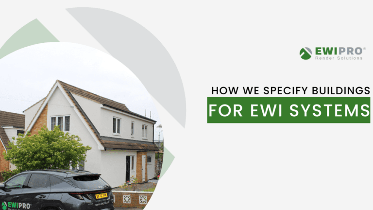 How we Specify Buildings for EWI Systems