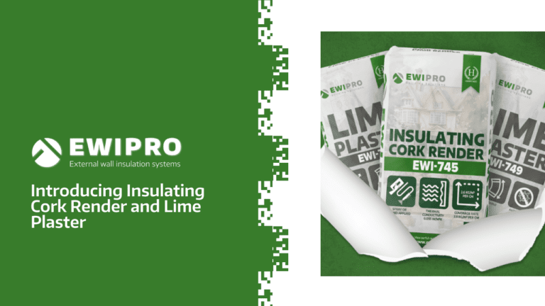 Introducing Insulating Cork Render and Lime Plaster