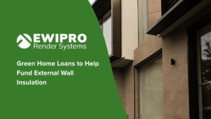 Green home loans helping homeowners finance external wall insulation and energy efficiency upgrades.