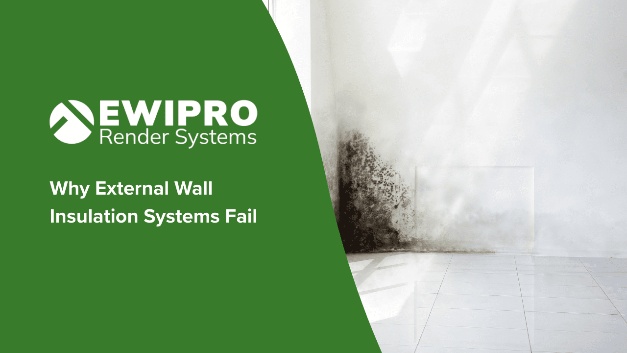 Mould growth on an internal corner wall caused by damp, cold spots or insulation-related moisture problems